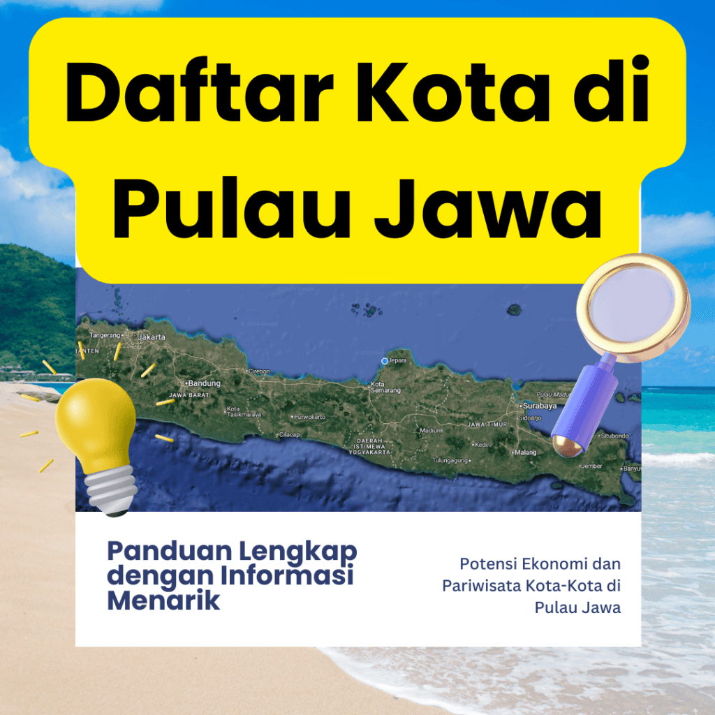 Daftar Kota di Pulau Jawa